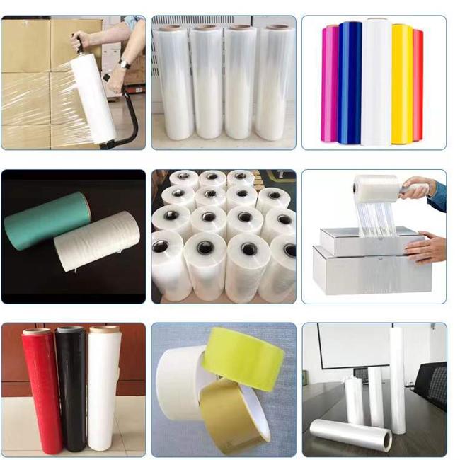 Lldpe Casting Pe Stretch Film 23 Microns Lldpe Cast Stretch Wrapping