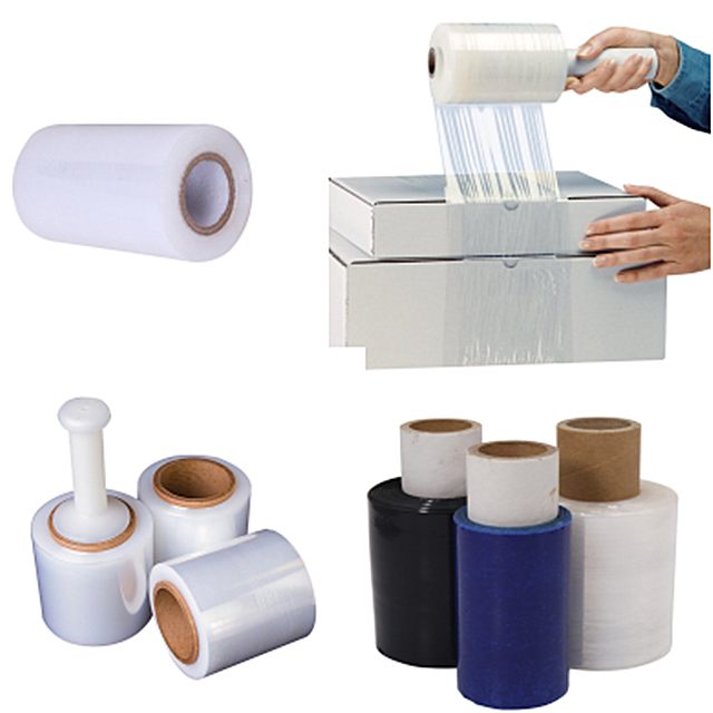 Pe Plastic Lldpe Stretch Pallet Wrapping Film 60 Gauges For Pallet Logistic 5