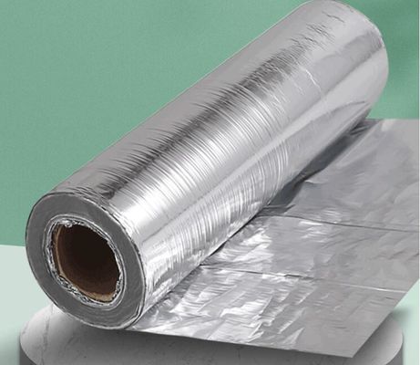 Anti Fading Printing Film Coating PE Aluminium Foil Rolls , 8um Laminated Aluminum Foil