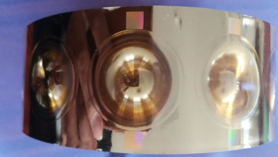 3D lens Colorful Cat Eye Film , Colorful PET Sequin BOPP Packaging Film