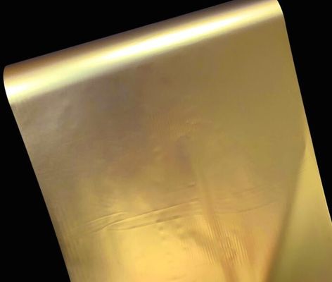 Gold Holographic Projection Film , 100micron Coil Window Projection Film