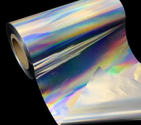 Make Different Boxes Thermal Holographic Lamination Film For Laminated Paperboard