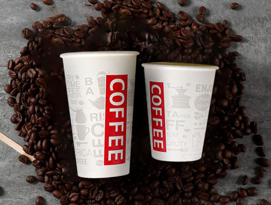 12oz Disposable Paper Cup ,  260+18pe White Paper Coffee Cups