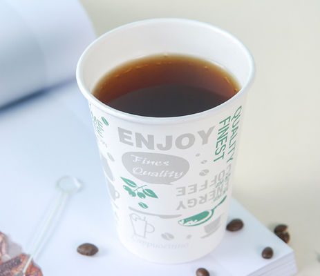 12oz  260+18pe Coffee Cup Milk Tea Hot Drink Single Wall Paper Cups