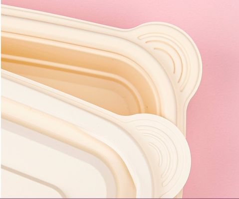 1000ml Disposable Lunch Box Packaging Biodegradable Cornstarch Lunch Box