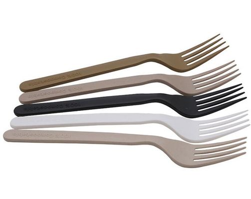 FDA 6 inch 6.5 inch 7 inch Biodegradable Cutlery Set CPLA