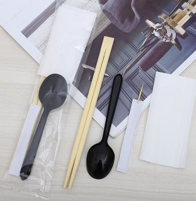 Good Health Disposable Tableware Sets Napkin Chopsticks And Spoon