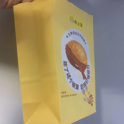 Disposable BBQ Greaseproof Paper Sandwich Bags Custom Logo Lined Aluminum Foil Bag