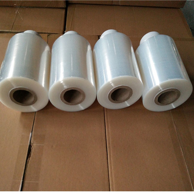 Small 10cm 15cm Roll Width Pe Stretch Wrap Packaging Film For Handle And Manual
