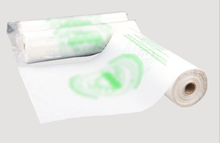 Cornstarch 100% Biodegradable Disposable Bags , Durable Supermarket Shopping Bag