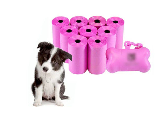 35×23cm PLA PBAT cornstarch Biodegradable Household Pet Dog Poop Bag