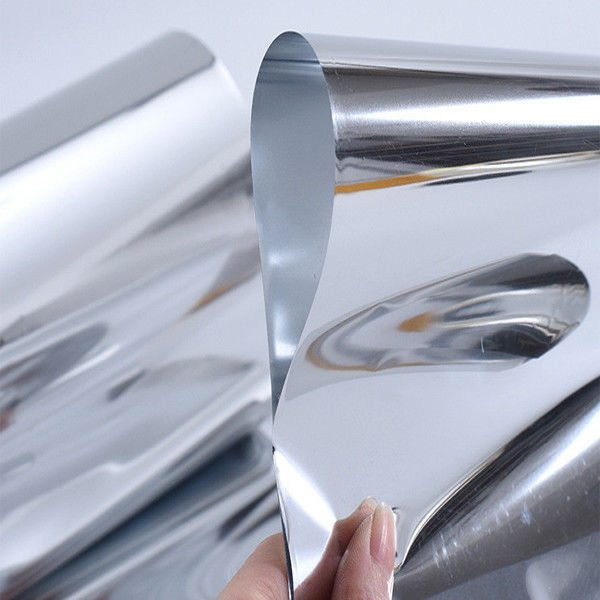 Width 787-1600mm Silver Aluminized Metalized PET Film for food packaging