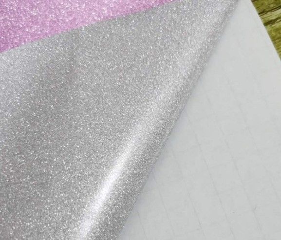 80g A4 PP Glitter Self Adhesive Film For DIY Christmas Decoration