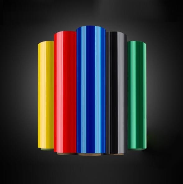 Customized Colorful Black And Red Pe Stretch Film For Pallet And Carton Wrapping Film