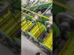 Bread Candy Tie Thread Bound Rope Red Metalized PET Film