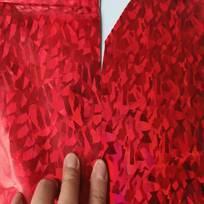 Professional 180mic Pvc Laser / Holographic Film Exporter,accept Customized Laser Pet  And  Pvc Metalized   Laser  Product