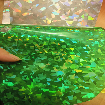 Professional 180mic Pvc Laser / Holographic Film Exporter,accept Customized Laser Pet  And  Pvc Metalized   Laser  Product
