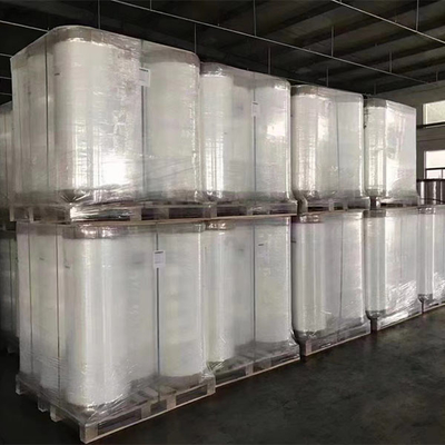 30mic Gift Packaging Flower Wrapping Film , Clear Cellophane Roll BOPP Packing Film For Gifts Baskets Wrap