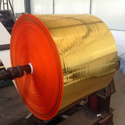 PET-aluminum Coating Paper  / Metallic Gold/ silver  Paper Film And Paper Board Sheets (250gsm-450gsm)