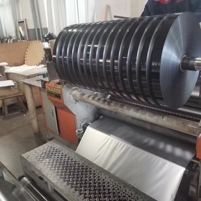 Customized  Blue And  Black Copper Metalized Pet Or Aluminized Polyester Film For Packaging And Ducts
