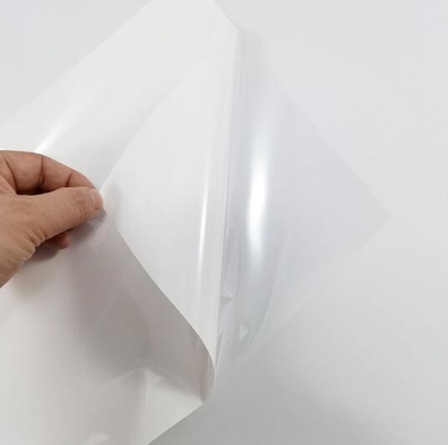 PP Milky White Double-sided Adhesive Film , Acrylic Pp High Viscosity Wide Double-sided White Adhesive