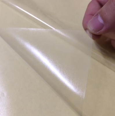 PP Milky White Double-sided Adhesive Film , Acrylic Pp High Viscosity Wide Double-sided White Adhesive