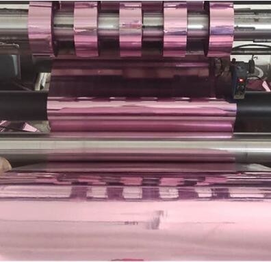 Metallized PVC Film Pet Twist Film For Candy Packing, Metalic Candy  Toffee Packaging Film
