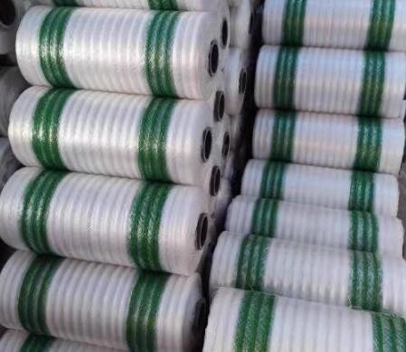 Virgin HDPE Agriculture Silage Bale Wrap Net , Round Bale Feeder Net Haylage Bale Warp Net