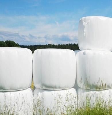 PE Plastic Black White  Green Silage Wrap Film for Agricultural Round and Square Wrap Baler
