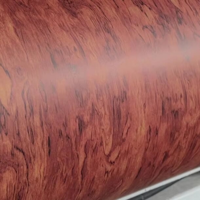 Pu Painted Glossy Wood Grain Laminated Paper for mdf board  Furniture decoration