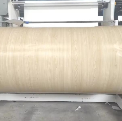 Wood Grain Decor Furniture Printing Films， Decorative Poly Paper for Furniture