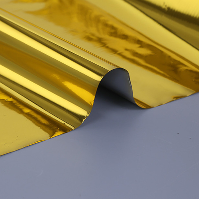 Colored Gold 12mic PET Film  Aluminized High Temperature Resistant