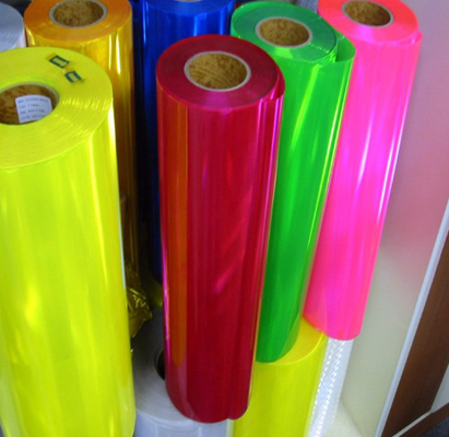 PVC Soft Glue Transparent Film Colored PVC Frosted Colored Glossy Glue PVC Film