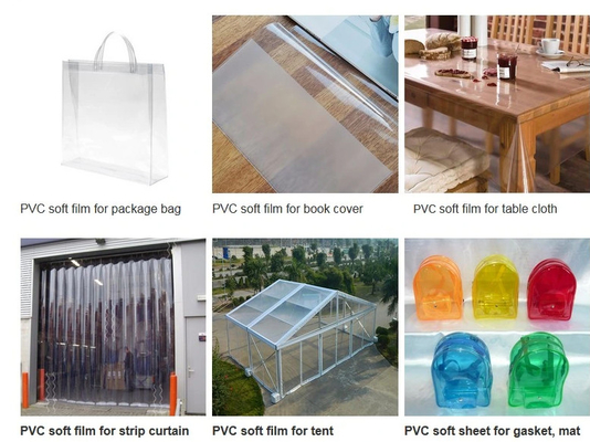 PVC Soft Glue Transparent Film Colored PVC Frosted Colored Glossy Glue PVC Film