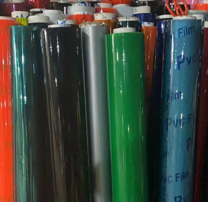 PVC Soft Glue Transparent Film Colored PVC Frosted Colored Glossy Glue PVC Film