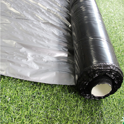 Silver Black 25um/30um/35um UV Mulch Plastic Film for Agriculture