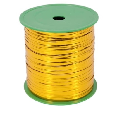 8cm Metallic Spool Golden Twist Tie for Bread and Gift Twist Ties for Bakery Packing
