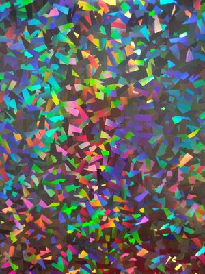 Holographic Pet Film Printable Printing Primer Coating Holographic Reflective Film Thermal Lamination Film