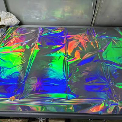 Holographic Pet Film Printable Printing Primer Coating Holographic Reflective Film Thermal Lamination Film