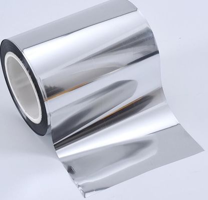 Printing Silver Aluminized Pet Packaging VMPET Film 12-100micron