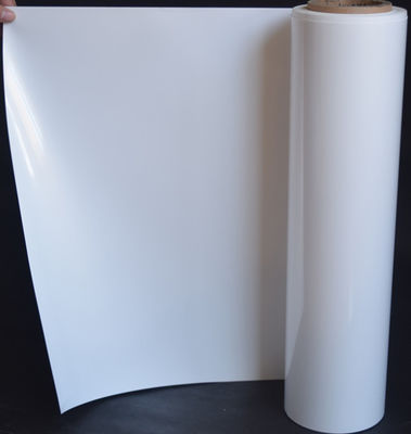 12um Label Advertising Industry White Flexible Packaging Film