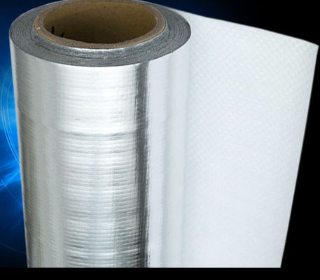 0.12mm PE Composite Reflective Insulation Foil , 0.16mm Aluminium Foil Paper