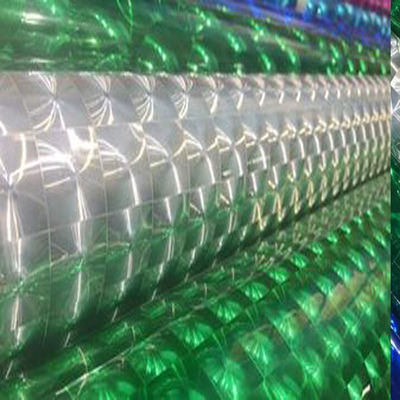 3D lens Colorful Cat Eye Film , Colorful PET Sequin BOPP Packaging Film