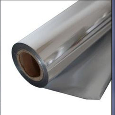 Thermal Laminating Silver Glossy Reflective Mylar Metalized PET Film