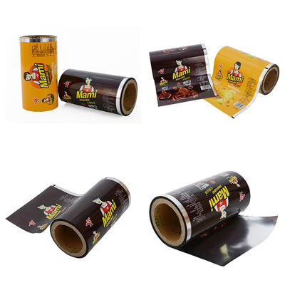 Custom Polyester Metalized PET Film Roll For Coffee Snack Food Packaging