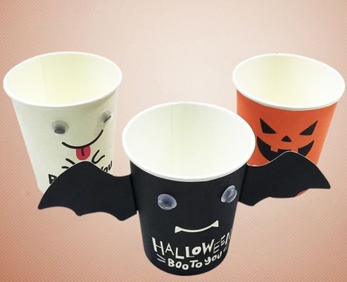 205ml Halloween Christmas Party Birthday Paper Cup Disposable