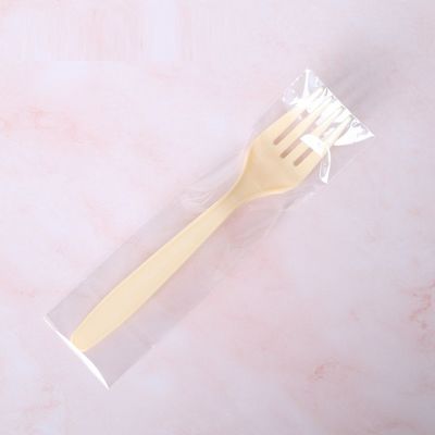 Disposable Plastic Knife Fork Spoon Fruit Fork Birthday Cake Fork Plastic Cutlery Sets