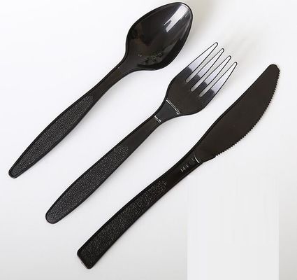 Disposable Plastic Knife Fork Spoon Fruit Fork Birthday Cake Fork Plastic Cutlery Sets