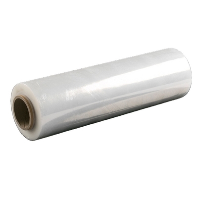 Self Adhensive Handle 12mic Pe Stretch Wrapping Film High Tensile Strength