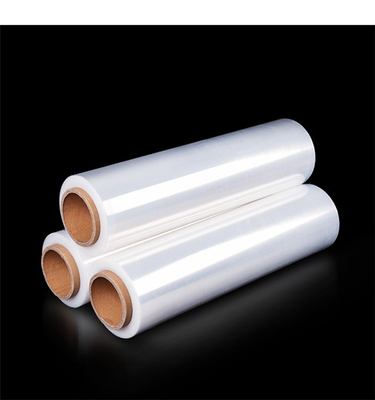 23mic LLDPE Stretch Film High Tensile Elongation 400-600 Machine Stretch Wrapping Film